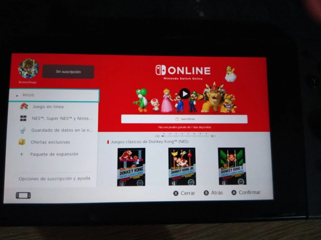 NIntendo Switch Online