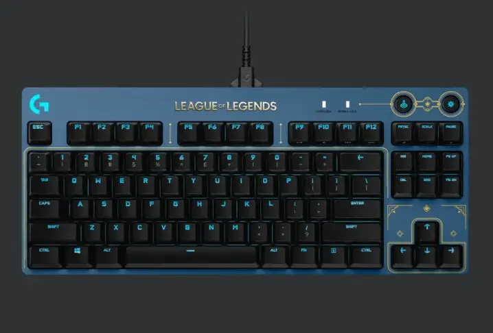 League of Legends teclado