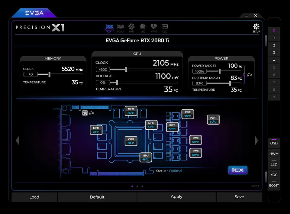 RTX 2080 UI