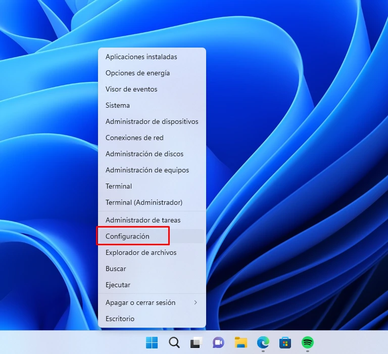 Windows 11 Configuración