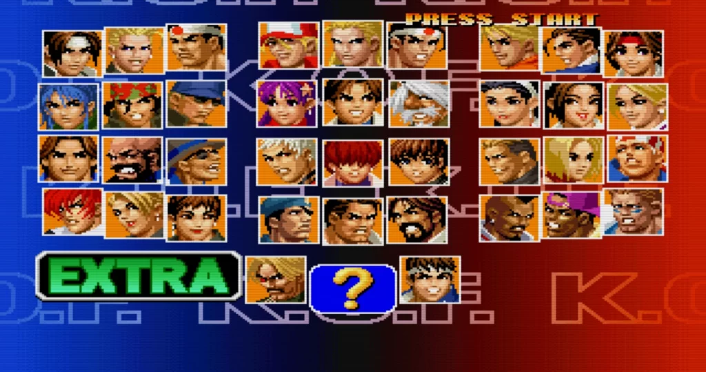 The King of Fighters personajes